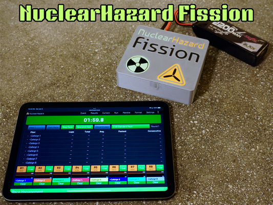 NuclearHazard Fission - Complete FPV Race Event Timer